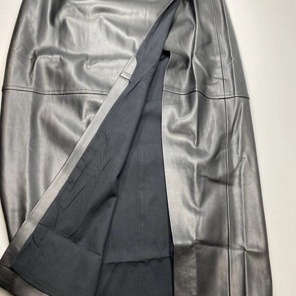 Cami NYC Lorena Vegan Faux Leather Midi Skirt - Picture 5 of 5